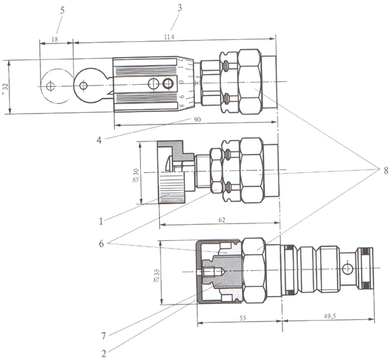 DRK型3×系列插裝式先導減壓閥