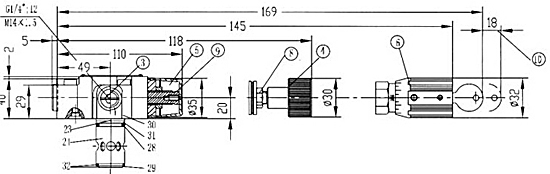 DB/DBW型5×系列先導(dǎo)式溢流閥