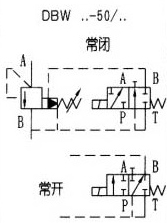 DB/DBW型5×系列先導(dǎo)式溢流閥