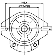 2MM1P雙向齒輪馬達