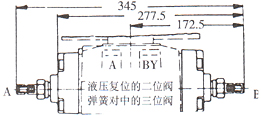 WEH16型電液動換向閥